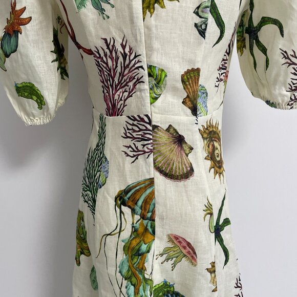 ALEMAIS Shell Fish Flared Dress - Picture 14 of 16